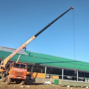 Автокран вездеход КАМАЗ 25т стрела 31м