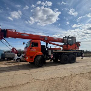 Автокран КАМАЗ вездеход 32т, 34м